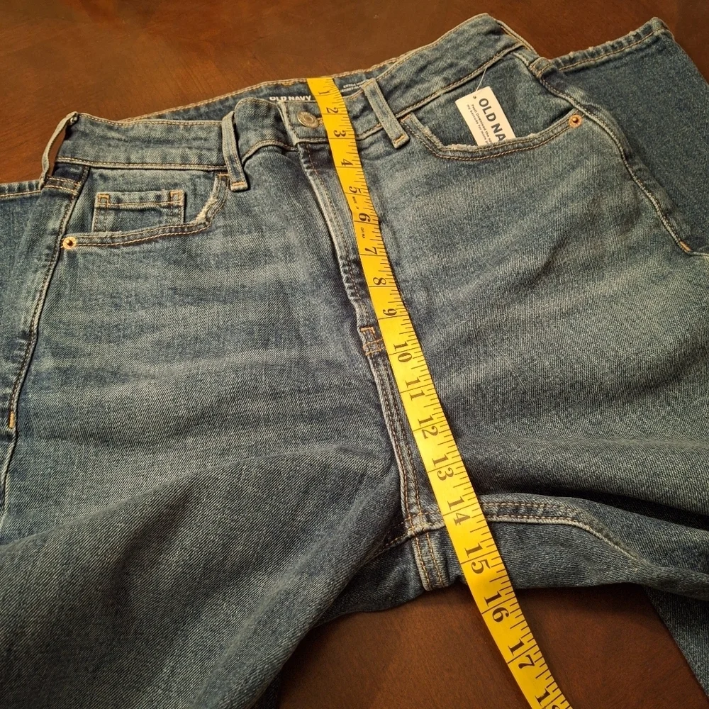 Old Navy Flare Blue Denim Jeans Women Size 8